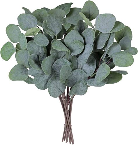GEEBON Fake Plant Vine Eucalyptus Artificial Leave Garland For Wall Room Garden Wedding Party 1. . Fake eucalyptus